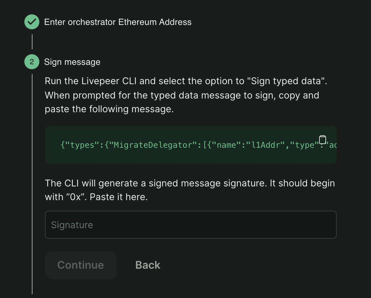 sign cli